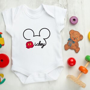 Musse Pigg SVG-paket, Anpassat namn, Födelsedags-T-shirt, Direktnedladdning (Digital Nedladdning) bild 3