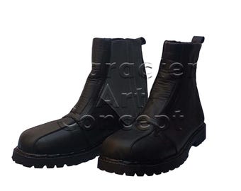Star Ware Boots, Leather Cosplay Mando Boots, Handmade Customized Color, Design, and Size