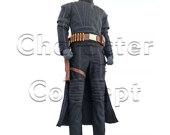 Disfraz inspirado en Boba Fett / Traje de vuelo / Trajes de cosplay mandalorianos / Disfraces hechos a mano de Star Wars