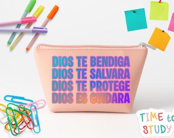 Spanish Christian Quotes PNG for Sublimation: Bright and Vibrant