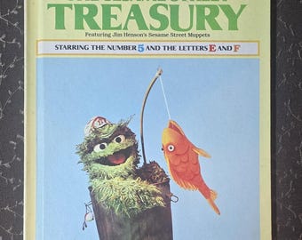 The Sesame Street Treasury Volume 5 Starring 5, E, F Book
