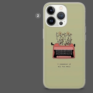 Funda para teléfono Taylor Quote Pop Music Super Star Cover para iPhone 18 Pro, 17, 16, 15, 14, 13, Samsung S26, S25, S24, S23, A17, A57, A37 Pixel 11, 10 imagen 3