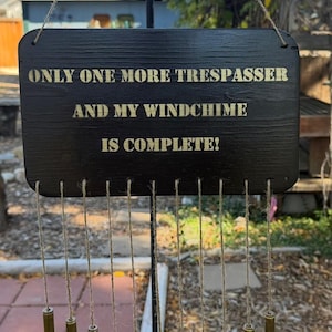 Humorous Wind Chime