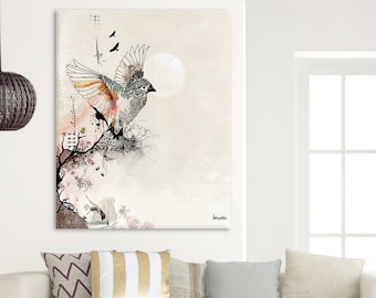 Large Painting on Canvas, Print of Original Painting, Canvas Wall Art, Modern Art for Home, Large Canvas Print, Modern Painting, Large Art