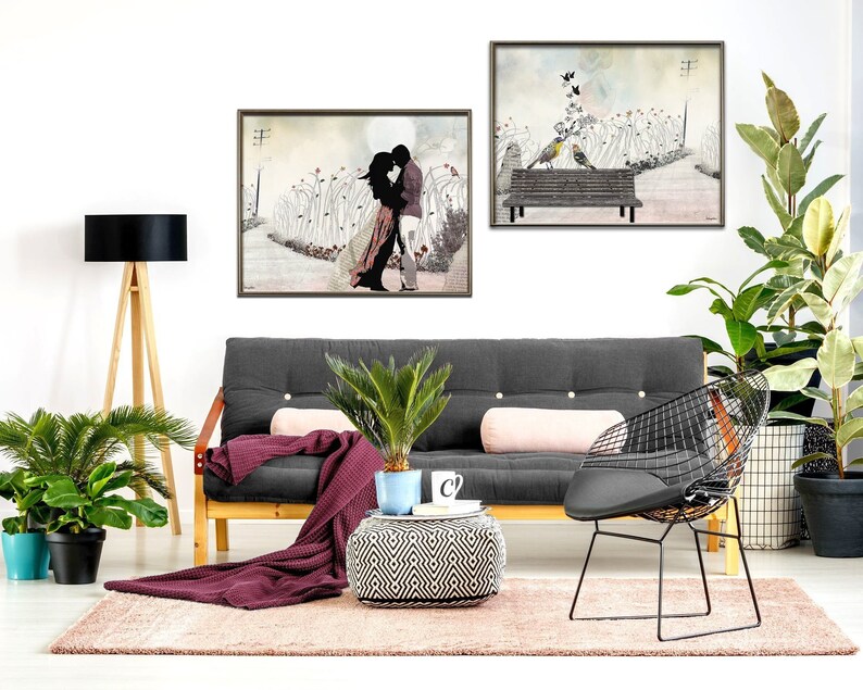 Home Decor Prints Collage Art Prints Living Room Wall Decor | Etsy