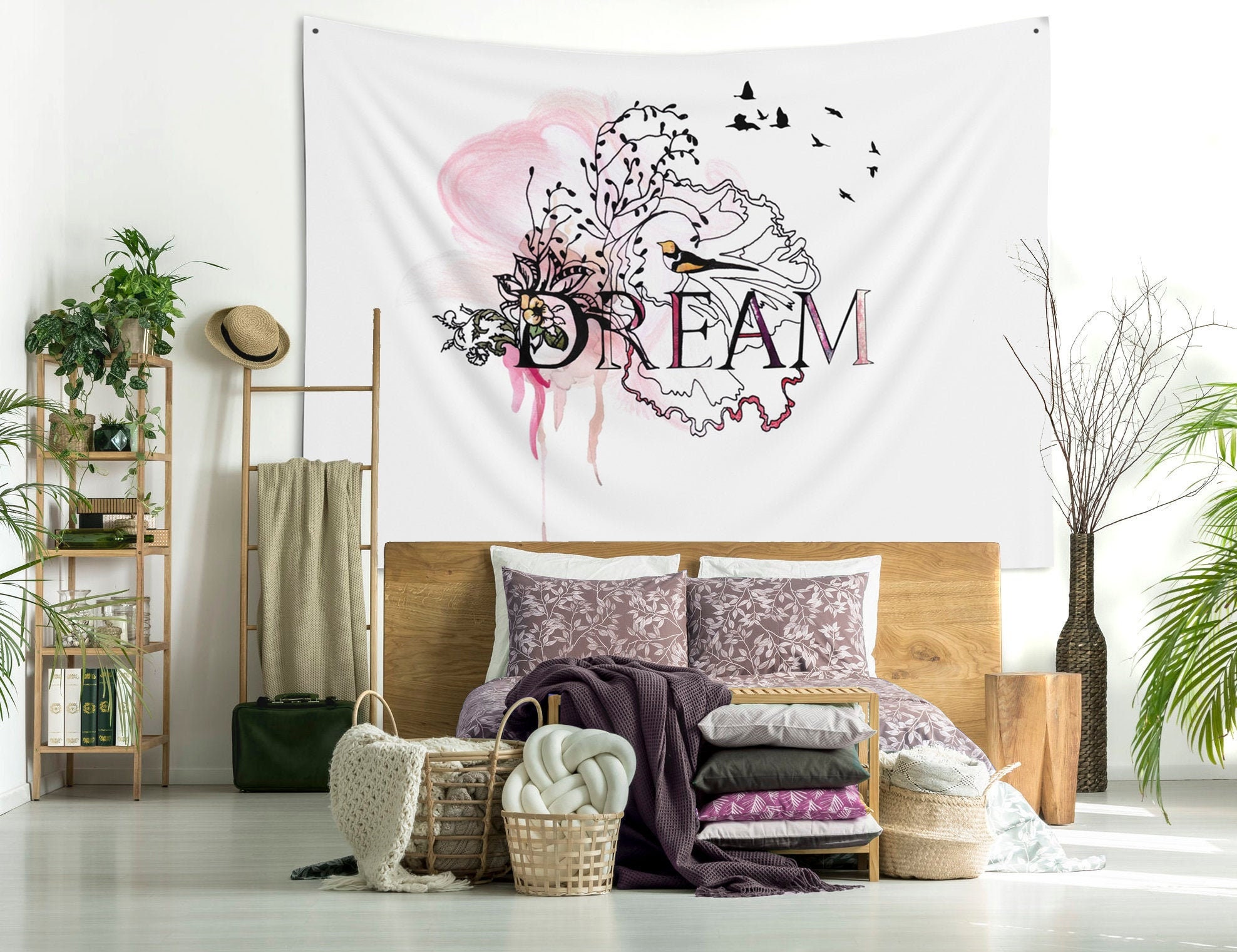 Tapestry bedroom wall sale