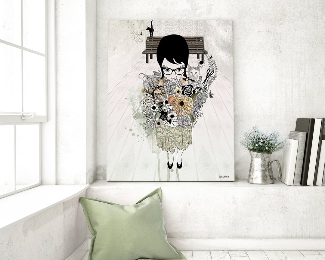 Giclee Fine Art Print Inspirational Art Romantic Large Etsy