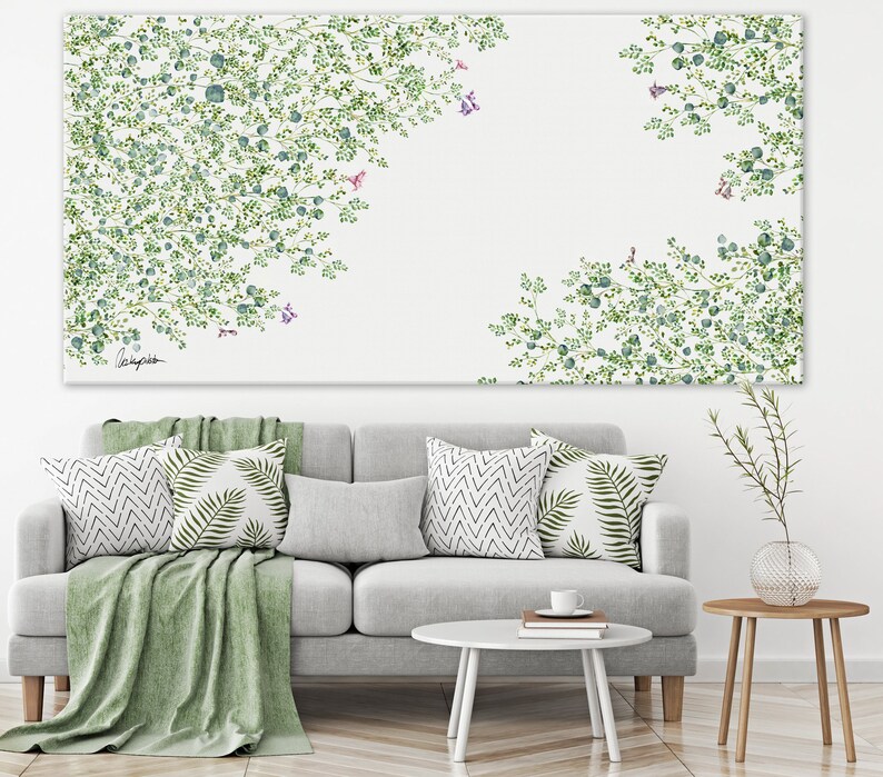 Nature Wall Art Large Wall Art Canvas Abstract Tree Etsy