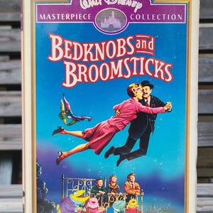 Bedknobs and Broomsticks (1971)- VHS Tape TESTED GOOD- Childrens Kids Classic Disney Movies Masterpiece- Collectibles- 35d+ Ships Free U.S.!