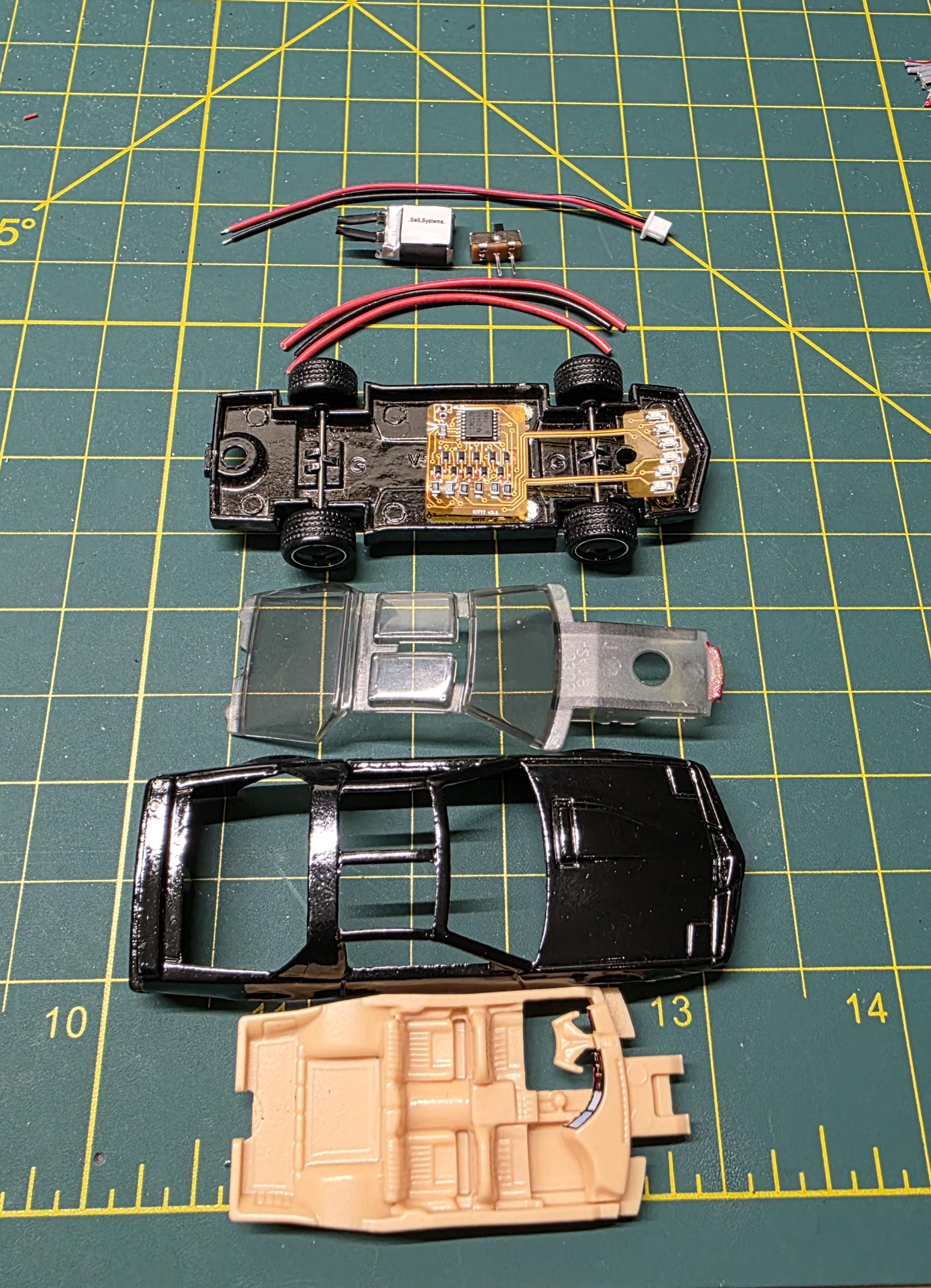 Knight Rider Scroll 1/64 Scale Knight Type Rider Scrolling Light KIT Version 2 - Etsy
