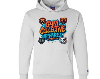 Sudadera con capucha "Graffiti" de Gym Collective Apparel