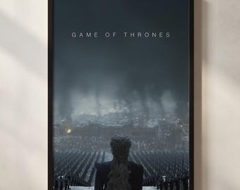 Póster de la serie de televisión Juego de Tronos