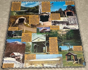 Covered Bridges: Vintage Postcards from Iowa, Maine, New Hampshire, Ohio, Pennsylvania, Vermont