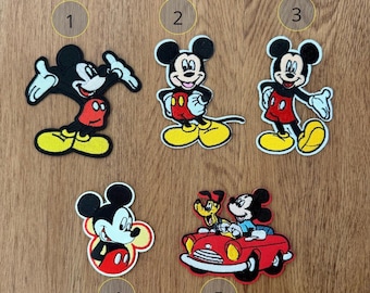 Parche termoadhesivo de Disney, parches de chenilla de Disney