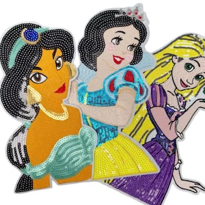 Large Disney Iron On Embroidery Patches