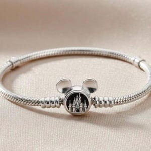 Pulseras Disney de plata de ley 925 imagen 5