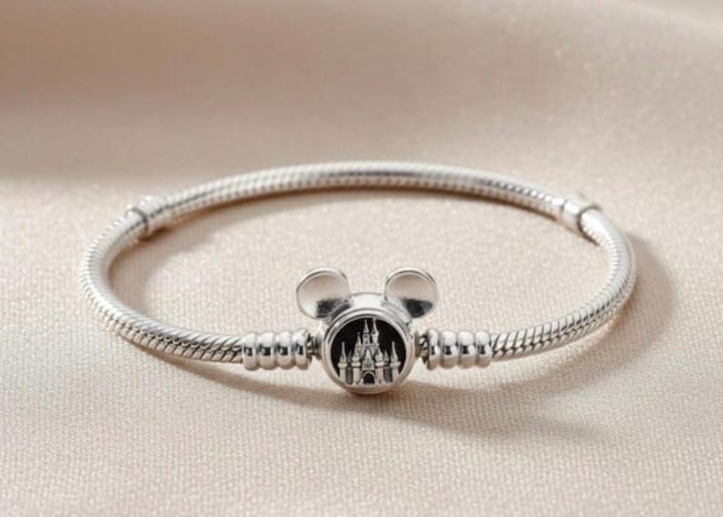 Pulseras Disney de plata de ley 925 imagen 5
