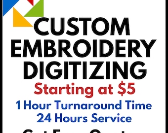 custom embroidery digitizing, logo digitizing, embroidery digitizing service, embroidery, image digitizing, Custom Digitize, convert to dst