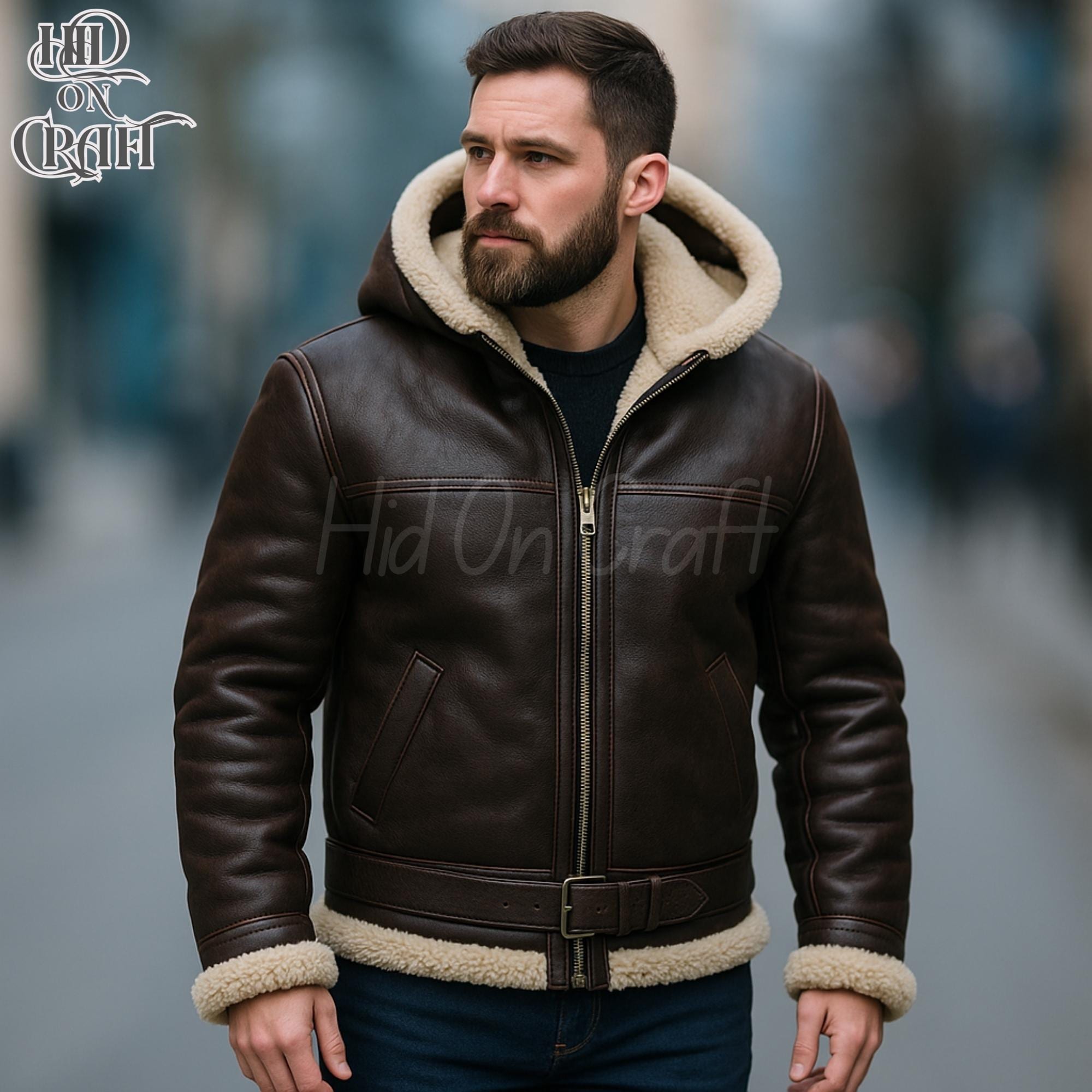 Giacca Bomber In Pelle PU Uomo - Slim Fit, Antivento, Stile Casual, Per Autunno/inverno, Colore Nero