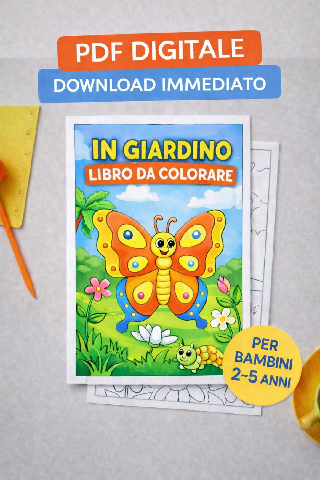 Coloring Book With Color Guidelines.pdf Coloring Book for Kids - Printable PDF - Etsy