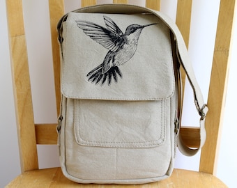 Hummingbird Tech Bag Small Purse Crossbody Shoulder Bag