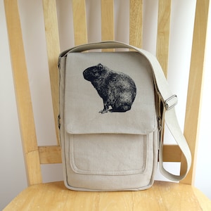 小物 Meravel Mini Pouch Bag (Gray) Capybara Tech Bag Small Purse Crossbody Shoulder Bag - Etsy