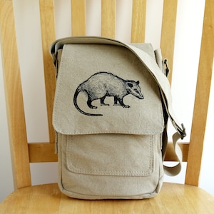 Petit sac à main Opossum Tech Bag à bandoulière - Cadeau pour les amateurs d'Opossum