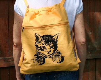 Womens Leather Backpack Eye-Opening Siberian Kittens Cats Shoulder Daypack Laptop Bag Girls Womens Leather Backpack Eye-Opening Siberian Kittens Cats Shoulder Daypack Laptop Bag Girls