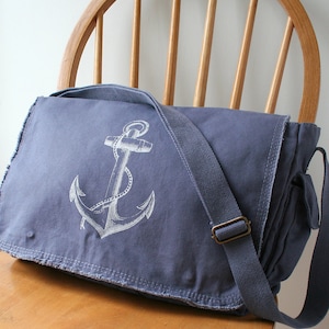Anchor Messenger Bag Laptop Bag for Men Bag for Women image 1