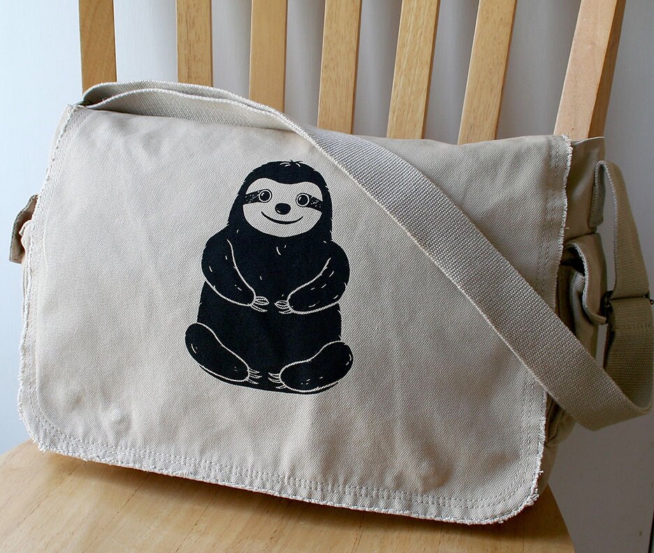 sloth laptop bag