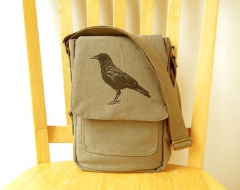 Bolso bandolera pequeño Crow Raven Tech Bag de 28 x 18 x 5 cm