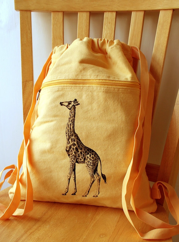 giraffe school bag