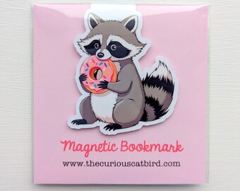 Marcador magnético de mapache