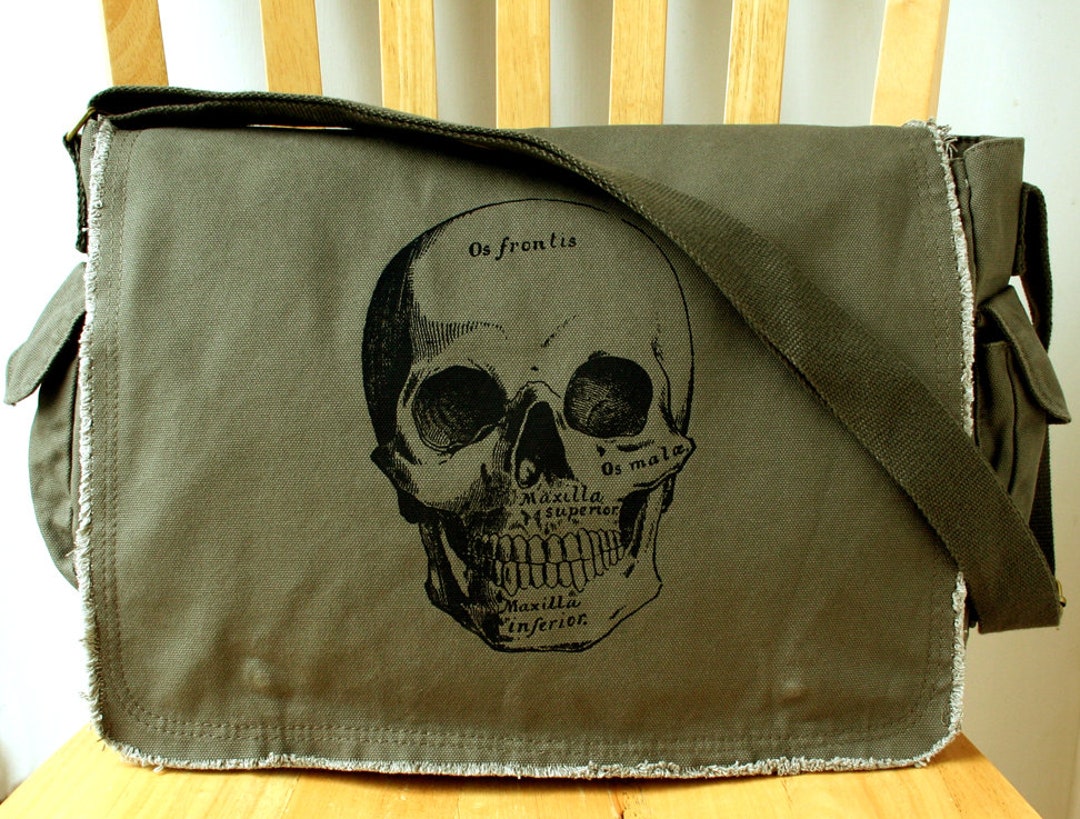 Skull Messenger Bag Crossbody Bag for Men Bag for Women - Etsy Skull Messenger Bag Crossbody Bag for Men Bag for Women - Etsy