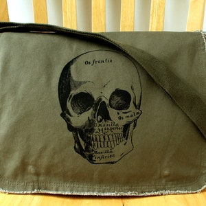 Skull Messenger Bag Cross Body Bag for Men Bag for Women