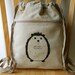 Disgruntled Hedgehog Backpack Laptop Bag Canvas Book Bag 