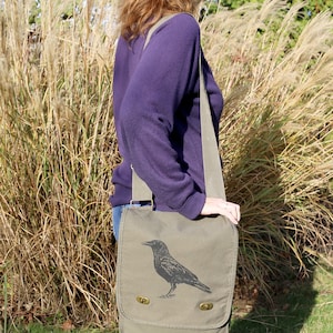 Axolotl Canvas Messenger Bag Laptop Bag image 5