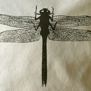 Dragonfly Canvas Messenger Bag Laptop Bag image 3