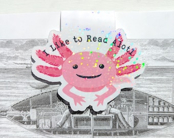 Axolotl Magnetic Bookmark - Bookish Gift