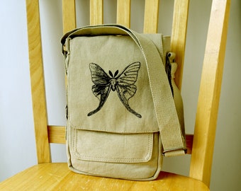 Luna Moth Tech Bag Small Purse Crossbody Shoulder Bag