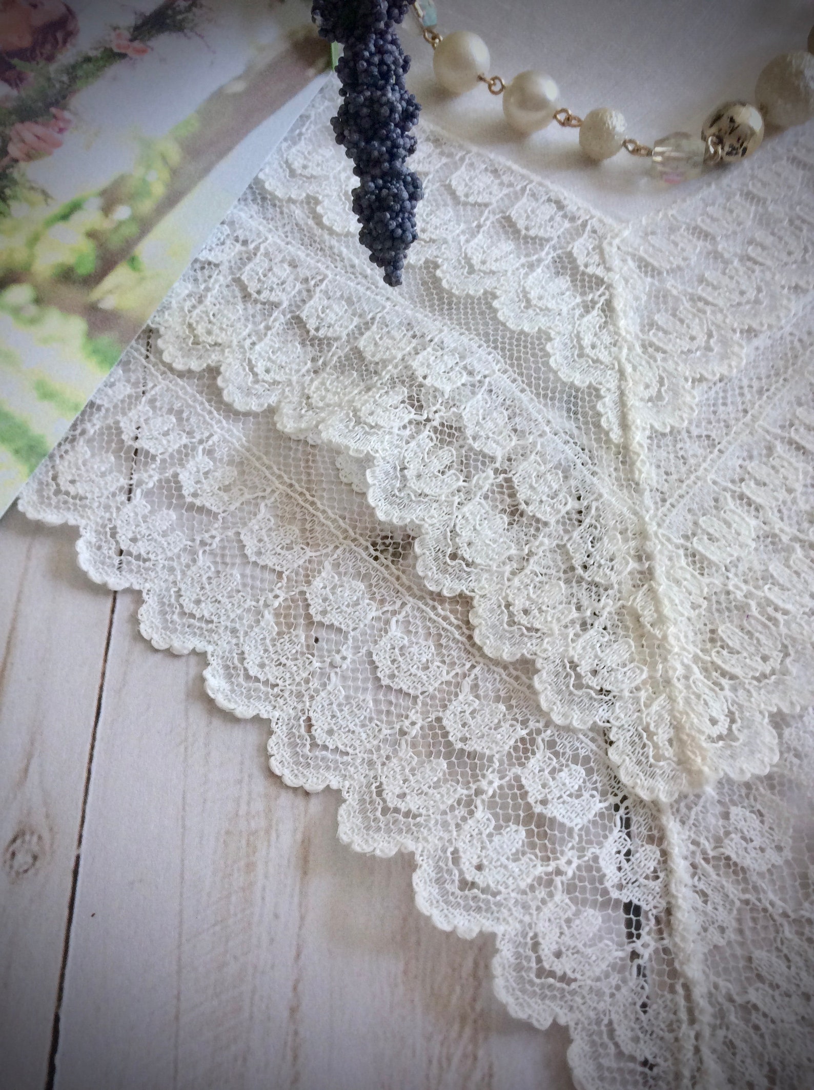 Fine Vintage Lace Handkerchief Bridal Handkerchief Vintage | Etsy