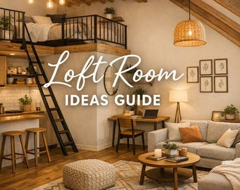 Guide des idées de lofts | Agencement d'un petit loft | Astuces pour une chambre | Guide PDF sur l'entreposage et la décoration confortables pour les locataires | Astuces pour gagner de la place