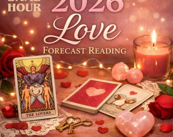 Lectura de tarot del amor 2026 extremadamente detallada, pronóstico de relaciones a la misma hora, análisis profundo del romance y la conexión, consulta psíquica el mismo día.