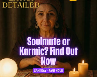 ¿Alma gemela o vínculo kármico? Lectura detallada de tarot psíquico, análisis de llamas gemelas, claridad en la relación, entrega en el mismo horario, conexión profunda del alma.