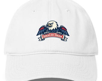 American Dream Eagle Cap – Vintage Patriotic USA Baseball Hat