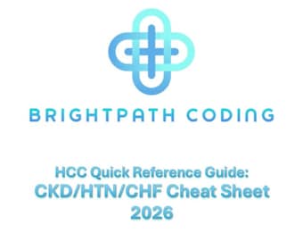 CKD、高血圧、CHFのコーディングチートシート | ICD-10-CM & HCCクイックリファレンスガイド
