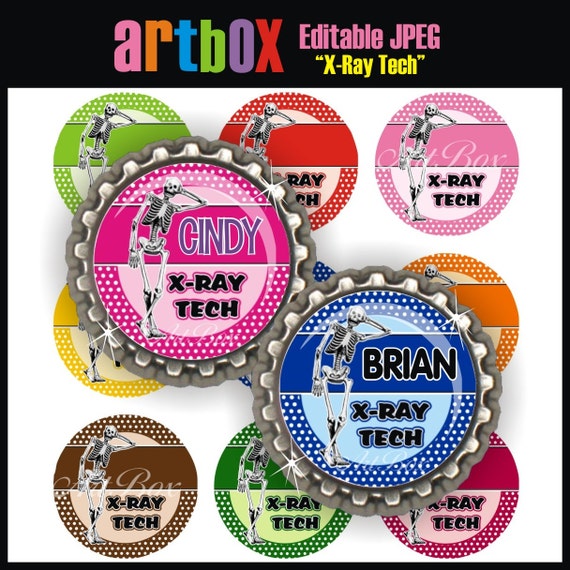 Editable X-Ray Tech Bottle Cap Photographs - Printable 4x6 Electronic Collage Sheet - BottleCap 1 Inch Circles for Badge Reels, Buttons, Hair Bows graphic regarding Printable Bottlecap Images referred to as Editable X-Ray Tech Bottle Cap Visuals - Printable 4x6 Electronic Collage Sheet - BottleCap A single Inch Circles for Badge Reels, Buttons, Hair Bows