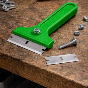 Razor Blade Scraper Tool | Ergonomic Sticker Remover Holder (Instant Download)