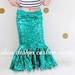 Angela reviewed mermaid skirt, mermaid tail, mermaid party, toddler mermaid costume, mermaid costume, halloween costume, mermaid birthday outfit, kids girls