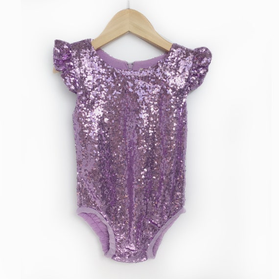 lavender sequin top